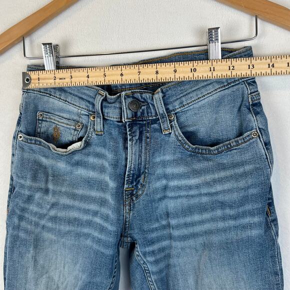 US Polo Assn Jeans Mens 28x30 Activate Stretch Dark Wash Straight Leg Jeans - Picture 6 of 10